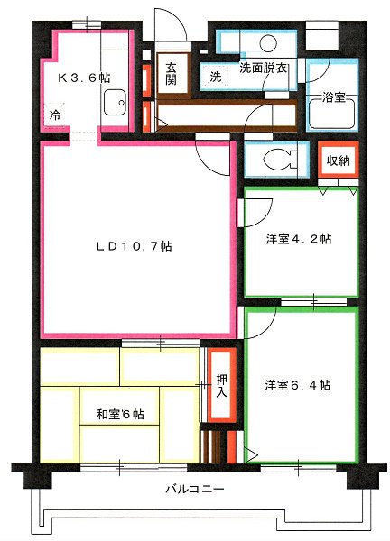 コーボック新小金井 間取り
