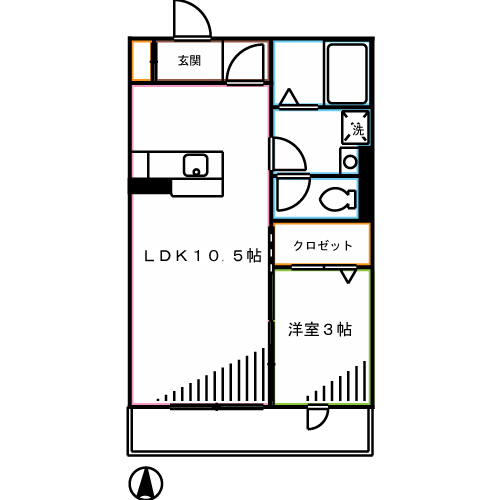 トレビナ武蔵野  間取り