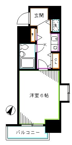 日神パレステージ吉祥寺 間取り