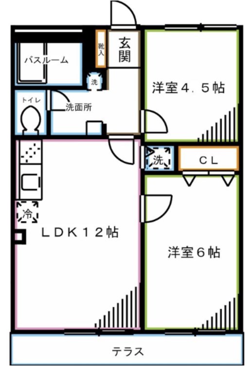エルファミール 間取り