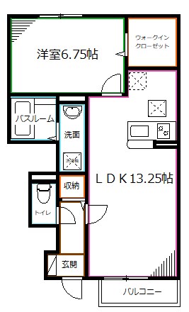 アンジュール 間取り