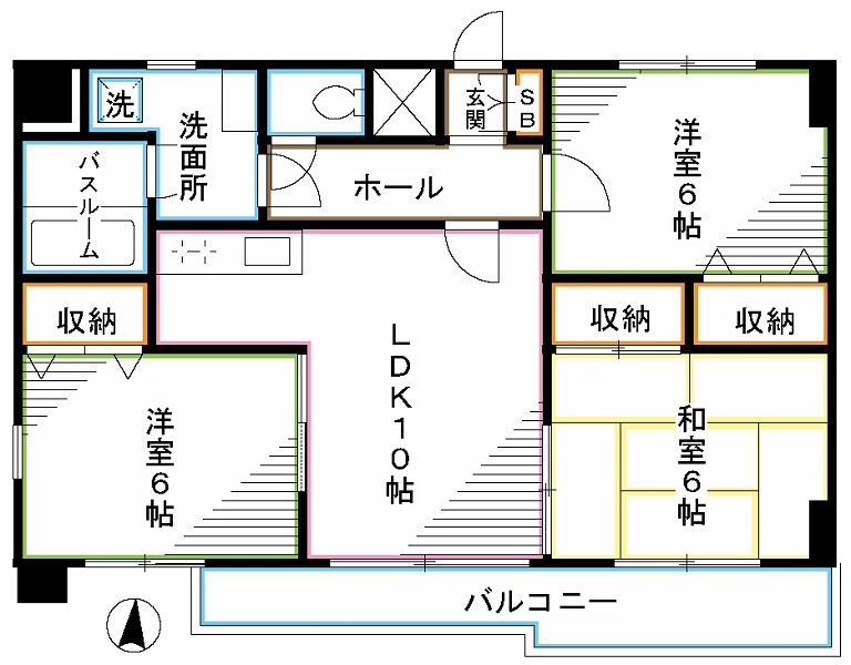 小金井本町ビル 間取り