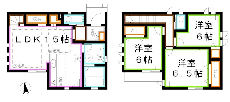 ロワジール 間取り