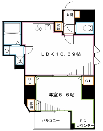 ビバリーホームズ三鷹 間取り
