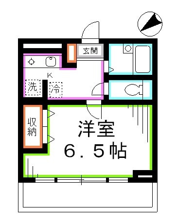 　宮前パールハイツＡ 間取り