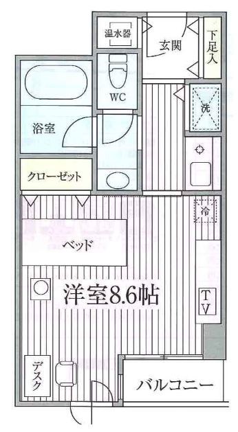 コンフォート荻窪 間取り