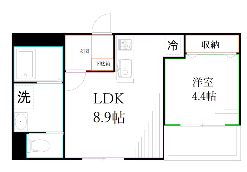 リーブルファイン吉祥寺 間取り