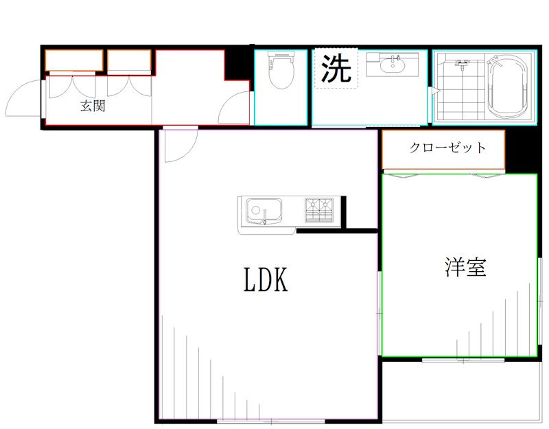 リーブルファイン吉祥寺 間取り