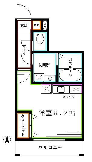 メゾンソレイユ 間取り