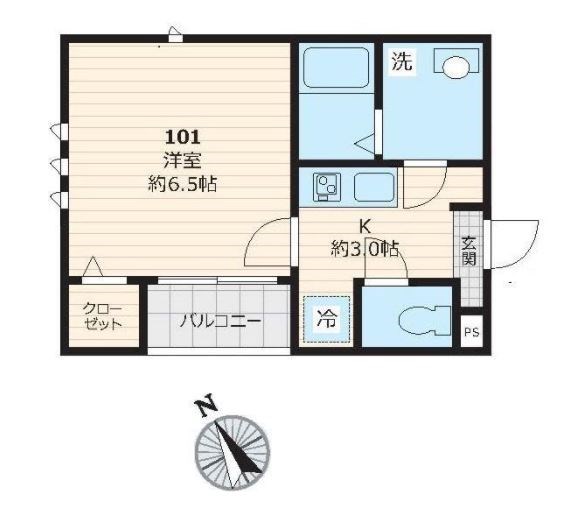 ラシーネ西荻南 間取り
