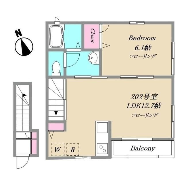 エル・エス・ウィズキャット 間取り