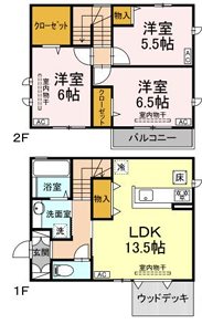 サンクレアT   間取り