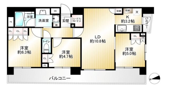 ラコント久我山  間取り