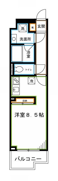 リブリ・サンヴィレッジ22 間取り
