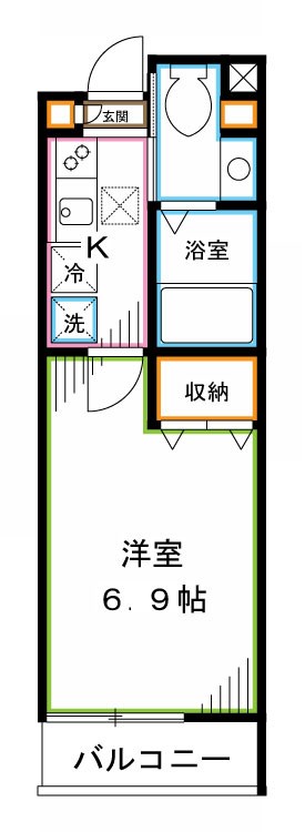 ウェルスクエア中野 間取り図