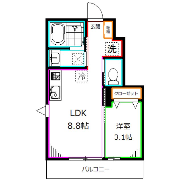 Casa Simpatia小金井 間取り