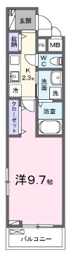 West　Primary 間取り