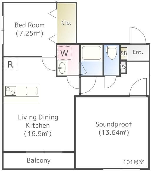 THE CLASS　OGIKUBO　RESIDENCE 間取り