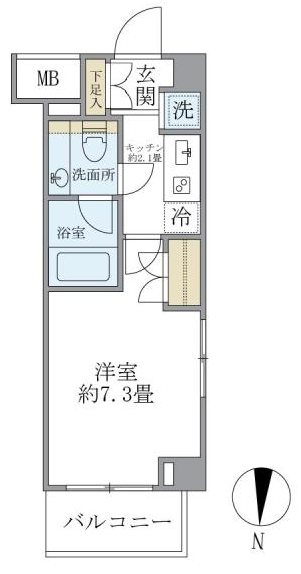 パークスフィア中野富士見町  間取り