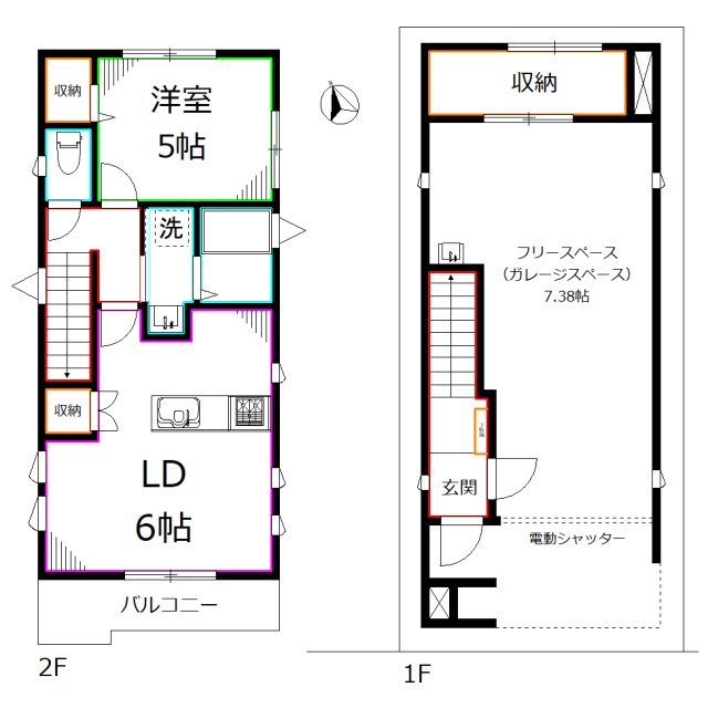 MOISTURE　Garden　国分寺 間取り