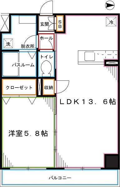 グランパルク小金井 間取り