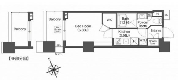 コンフォリア西荻窪 間取り
