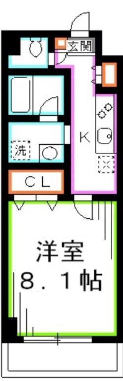 ベルメゾン吉祥寺  間取り