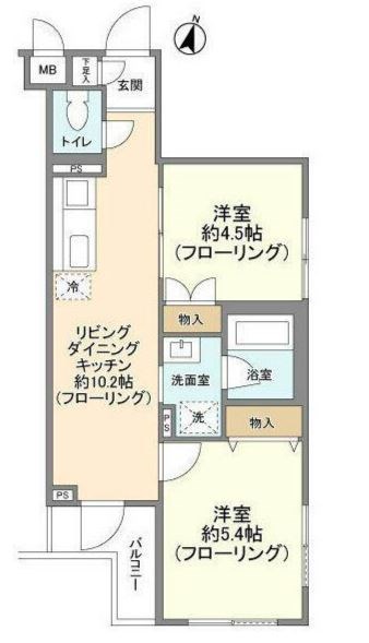 地蔵前マンション 間取り