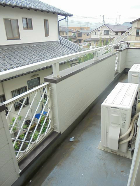 ヒルロック武蔵台 ベランダ