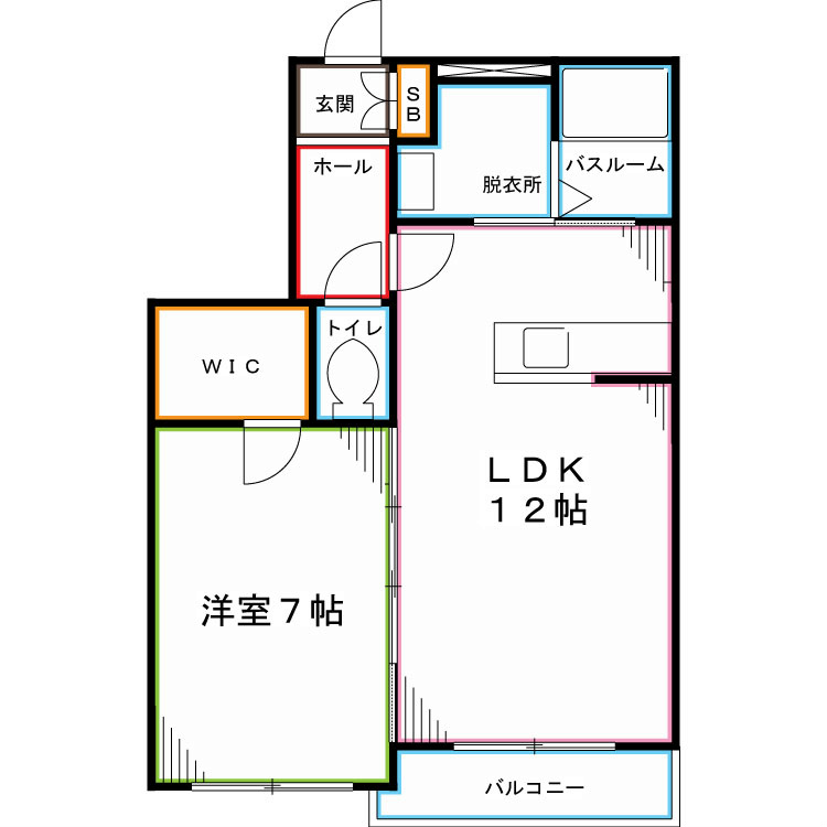 ベレオ小金井  間取り