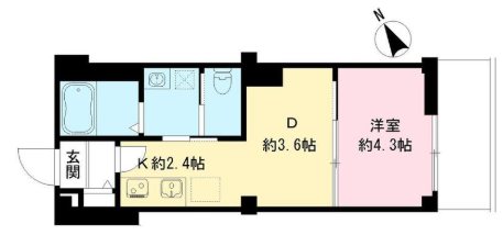 つむぎの杜　西荻みなみ 間取り