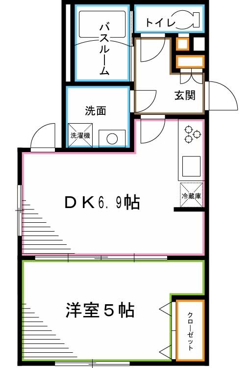 エスタジオ荻窪 間取り