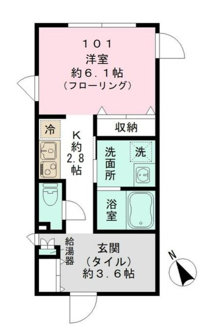 GREEN COURT中野 間取り図