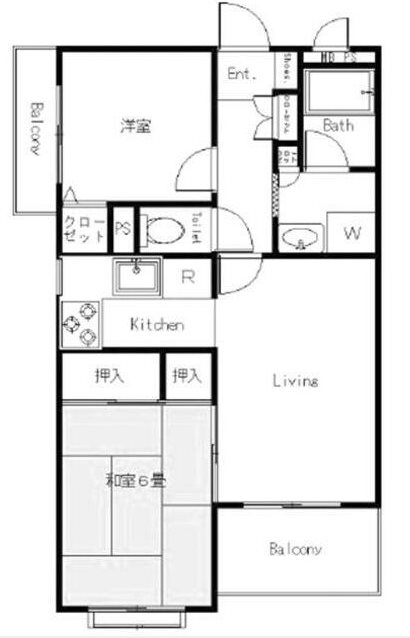東中野ヒルズ 間取り