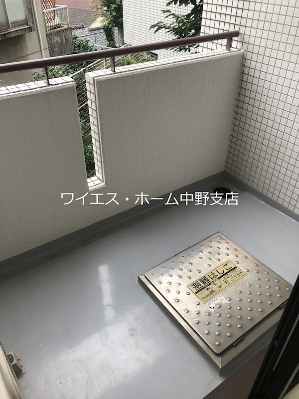 東中野ヒルズ ベランダ