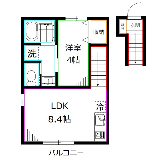 Casa Simpatia小金井 間取り