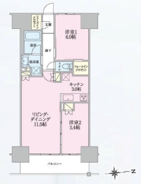 トラープランド翠命館 間取り