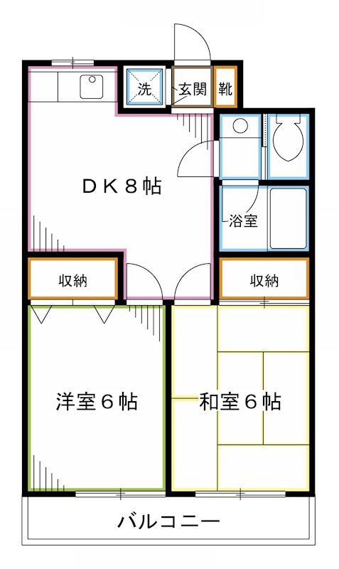 セルーエ三鷹 間取り
