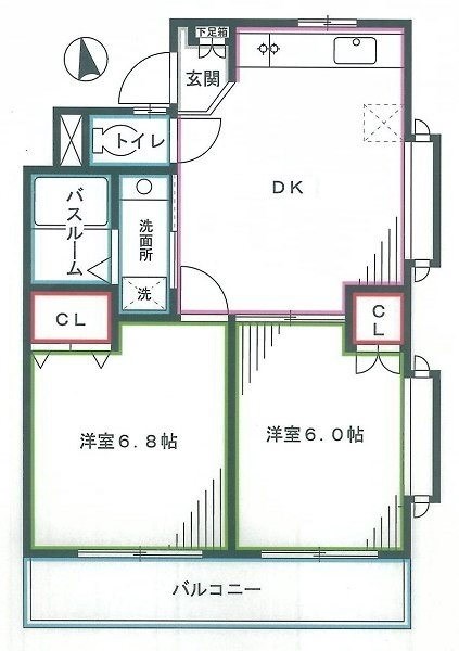 スカイパレス若宮 間取り