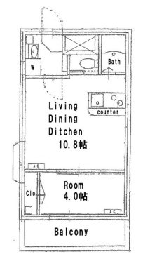 パレスジョージタウン 間取り