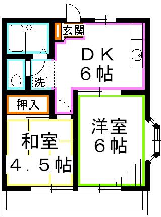 レイクサイド善福寺 間取り