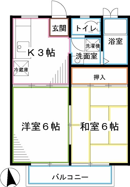 パトラハウス小金井  間取り