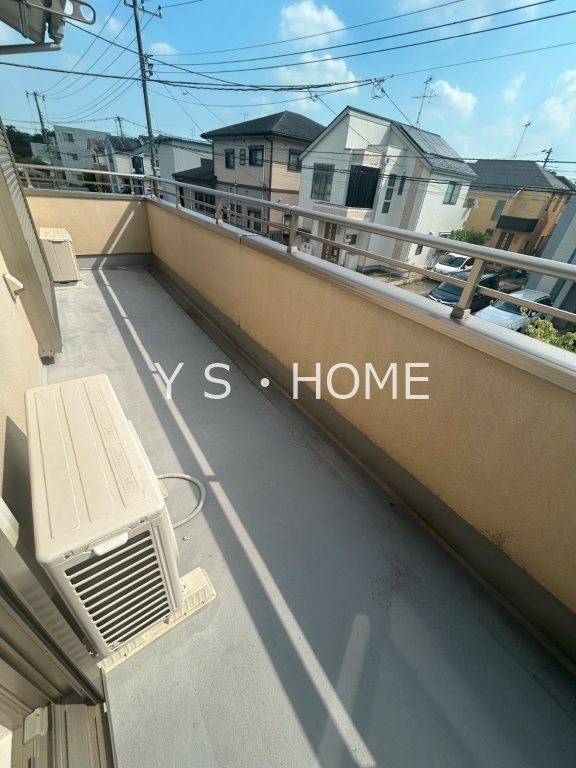 国立市矢川3丁目戸建 ベランダ
