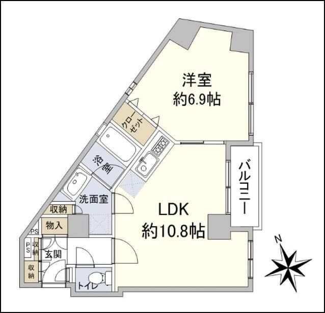 パテラスクエア荻窪 間取り