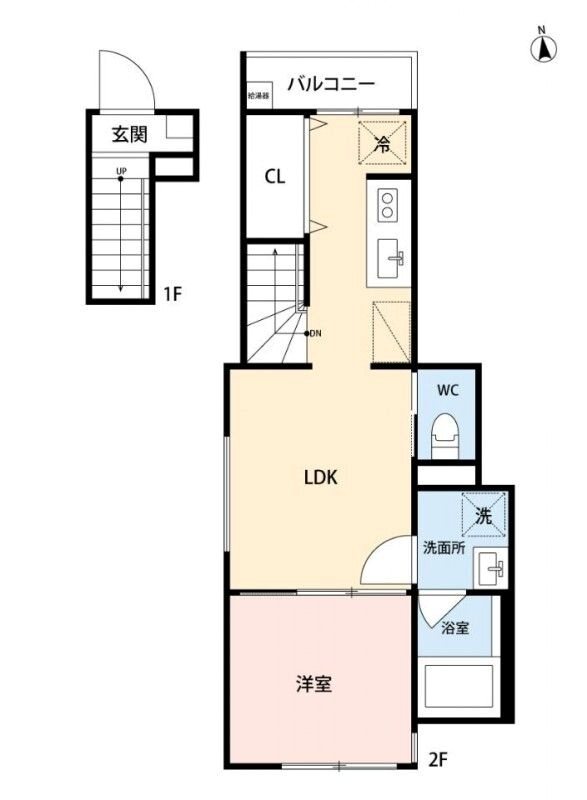 Wood　Crest　Amanuma　Residence 間取り