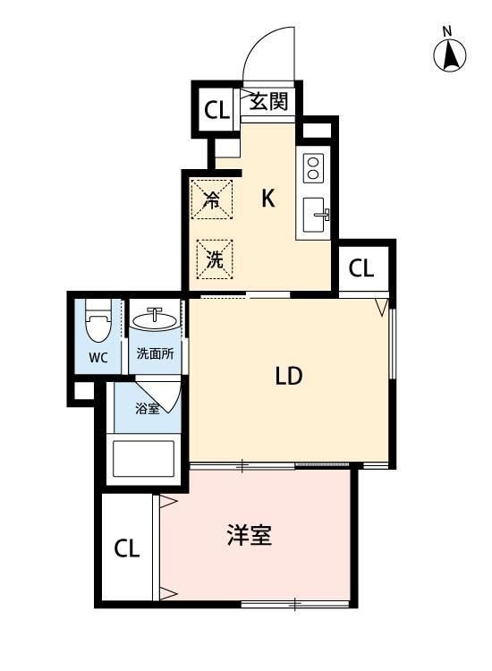 Wood　Crest　Amanuma　Residence 間取り
