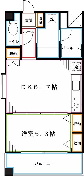 プライムアーバン武蔵小金井Ⅱ 間取り