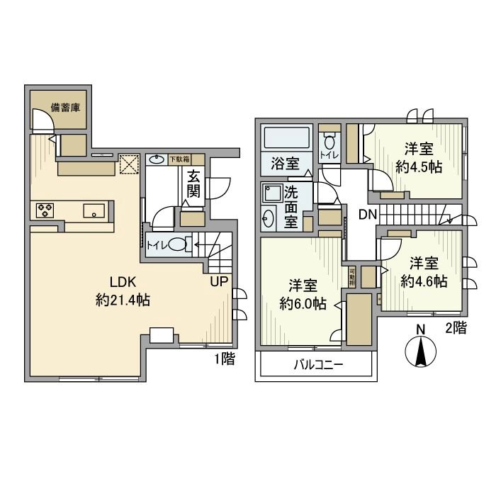 井草戸建 間取り