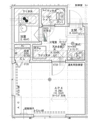 ティアレ国分寺 間取り図