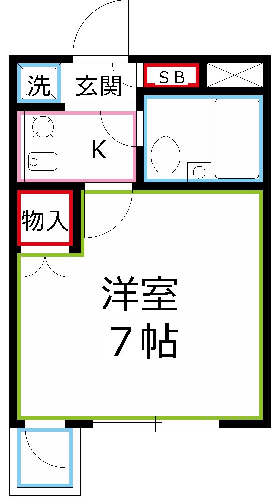 雅ビル 間取り図